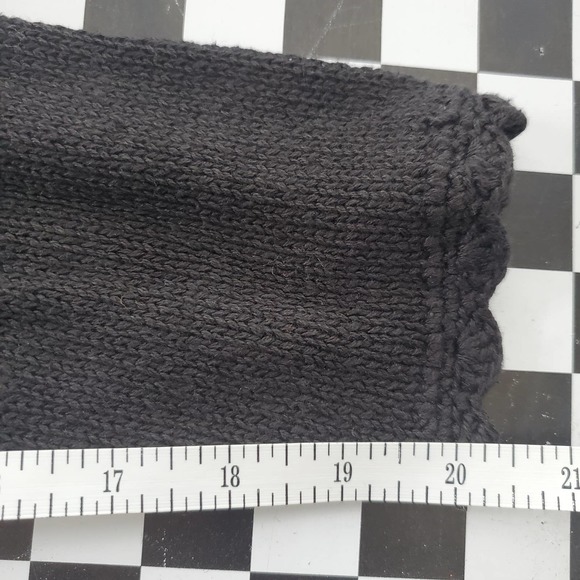 VTG 80s Beaded and Sequined Gold and Black Knit Sweater Sz M Margules Sz M - Picture 5 of 7